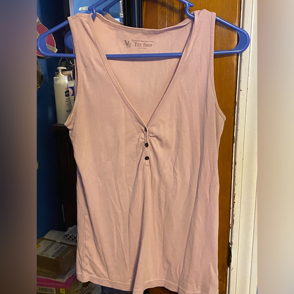 Womens Victorias Secret medium tank top 100% cotton